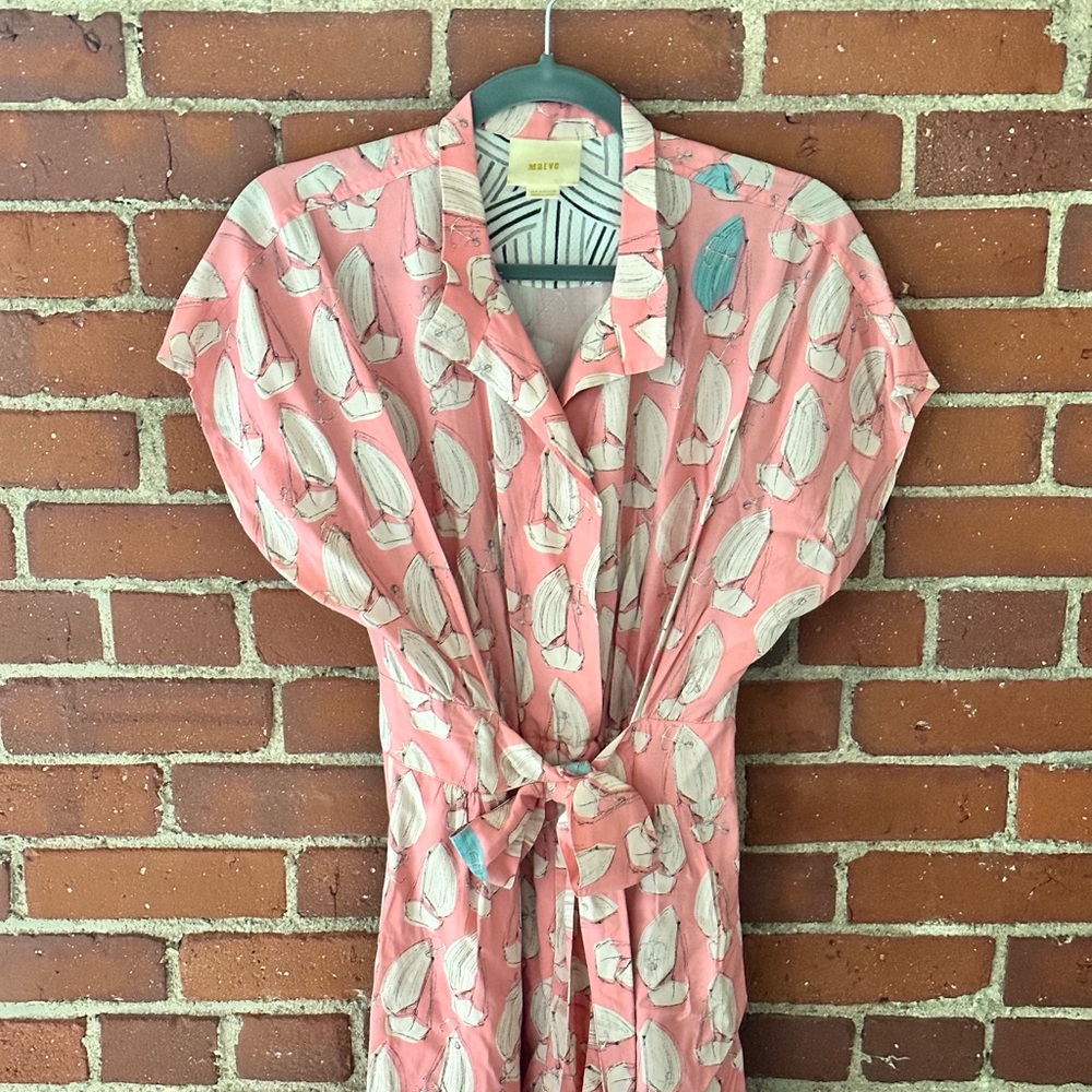 Retro sailboat romper